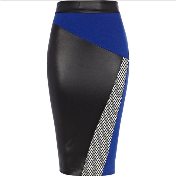 River Island Dresses & Skirts - River Island Color Block Pencil Skirt